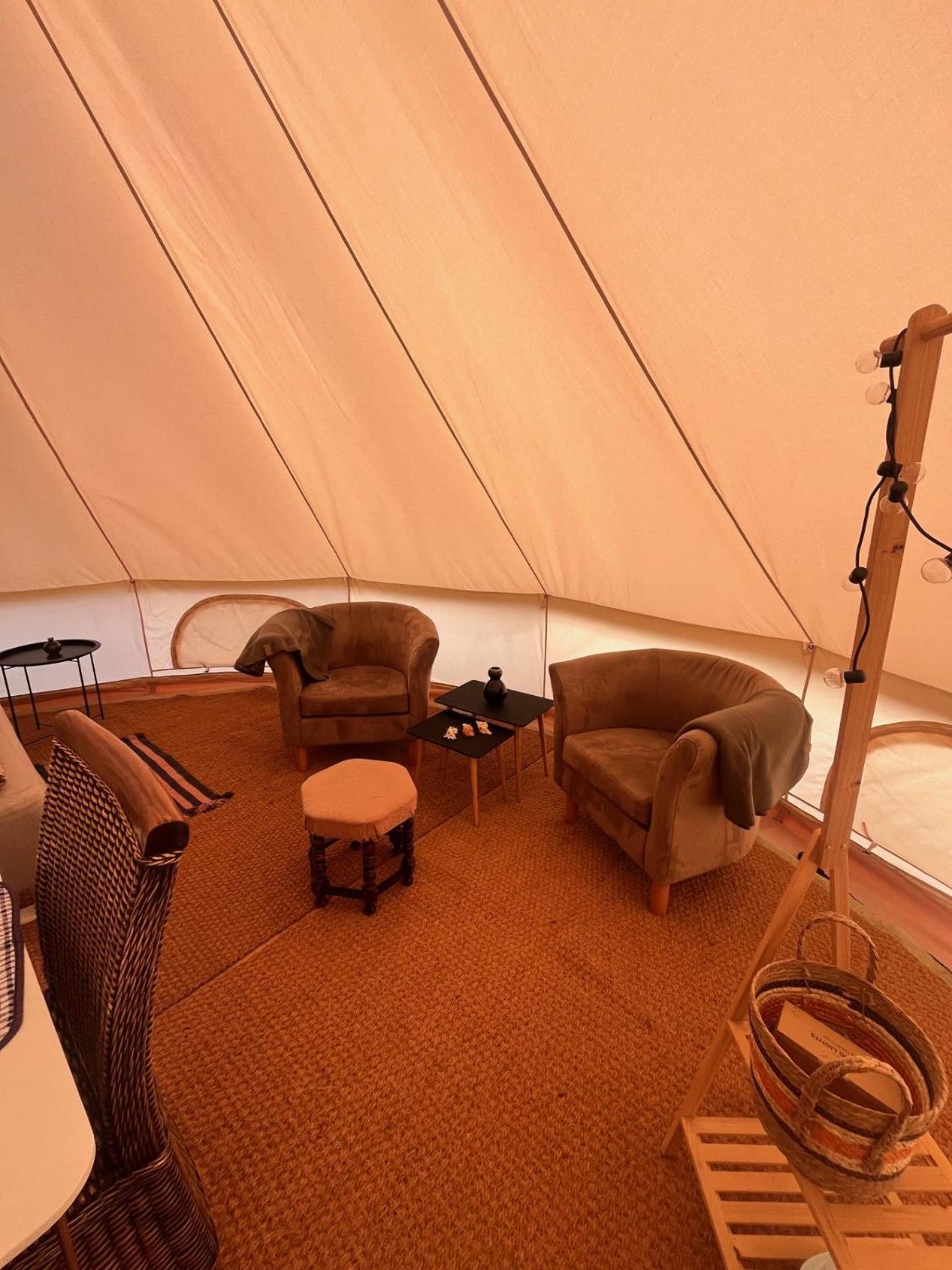 ホテル Lango Fjord Glamping Nr 2 ナクスコウ エクステリア 写真